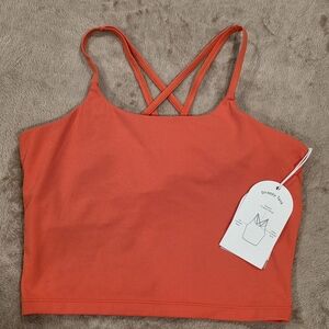 Strappy Red Camisole Top